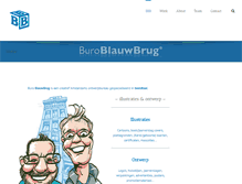 Tablet Screenshot of blauwbrug.nl